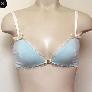 Inspiration Vintage Creme de Menthe Bralette (Sz L)